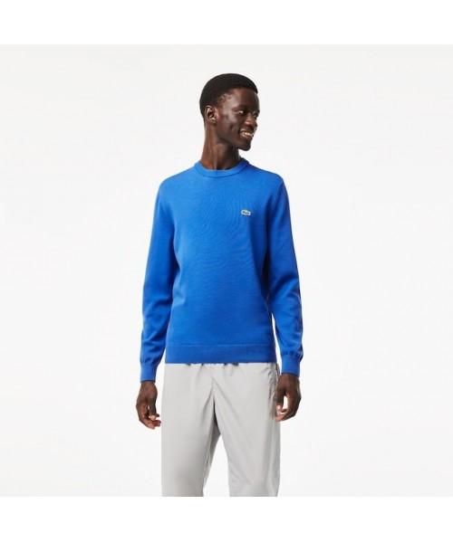 MAGLIA LACOSTE COTONE ROYAL