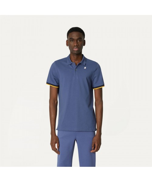 POLO K-WAY VINCENT BLUE INDIGO