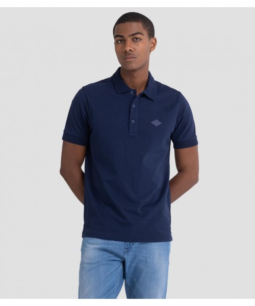 POLO REPLAY JERSEY NAVY BLUE
