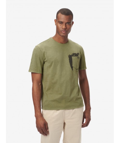 T-SHIRT BLAUER VERDE LODEN