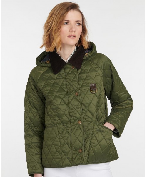 BARBOUR TOBYMORY QUILT OLIVE