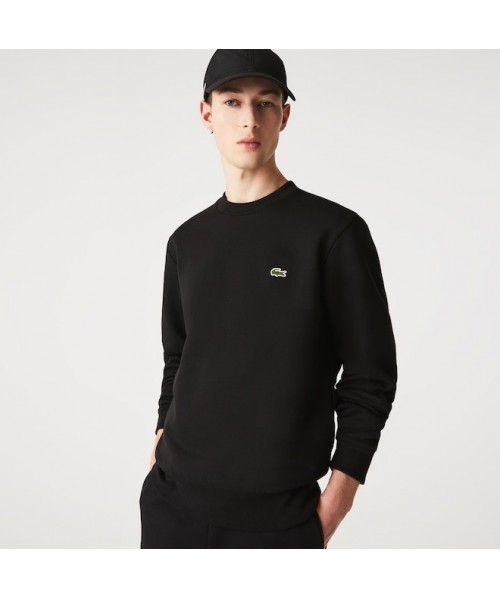 FELPA LACOSTE NERO