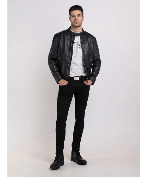 GIUBBINO REPLAY BIKER IN...