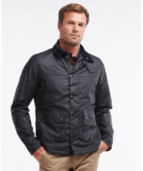 GIACCA BARBOUR REELIN WAX NAVY