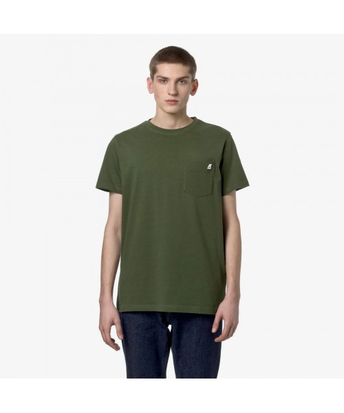 T-SHIRT K-WAY SIGUR GREEN...