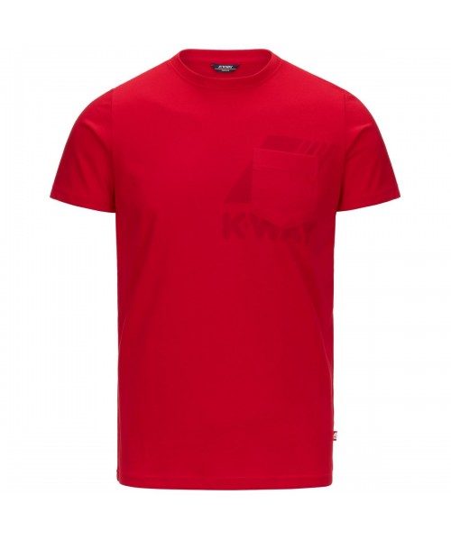 T-SHIRT K-WAY ROS RED